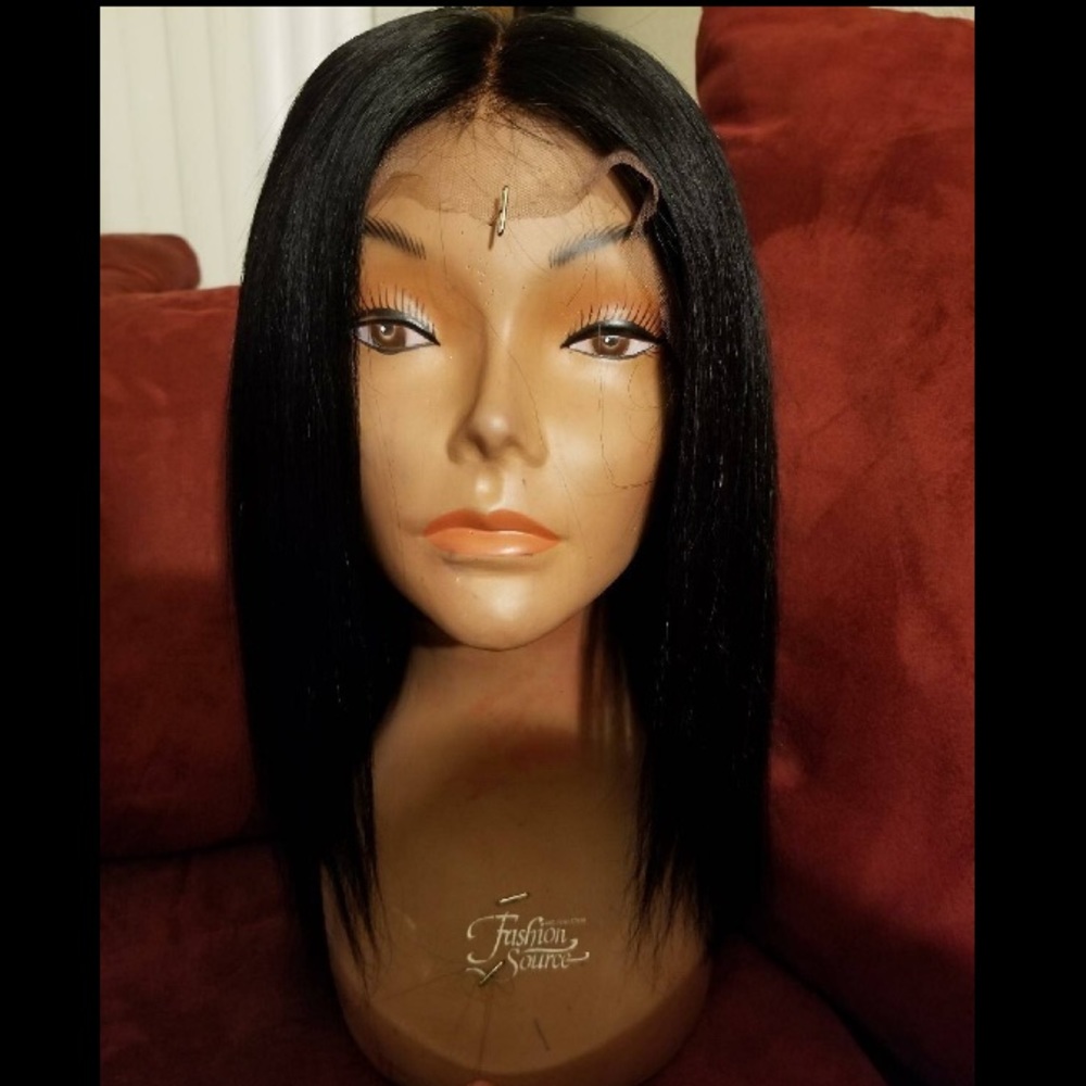 12 inch human hair remy wig